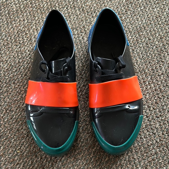 Melissa Men’s Color block Rubber Sneaker size 12 RARE - Picture 2 of 5
